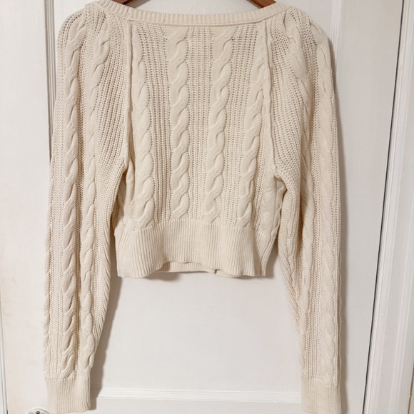 Aerie Cable Wrap Cardigan - Picture 5 of 8